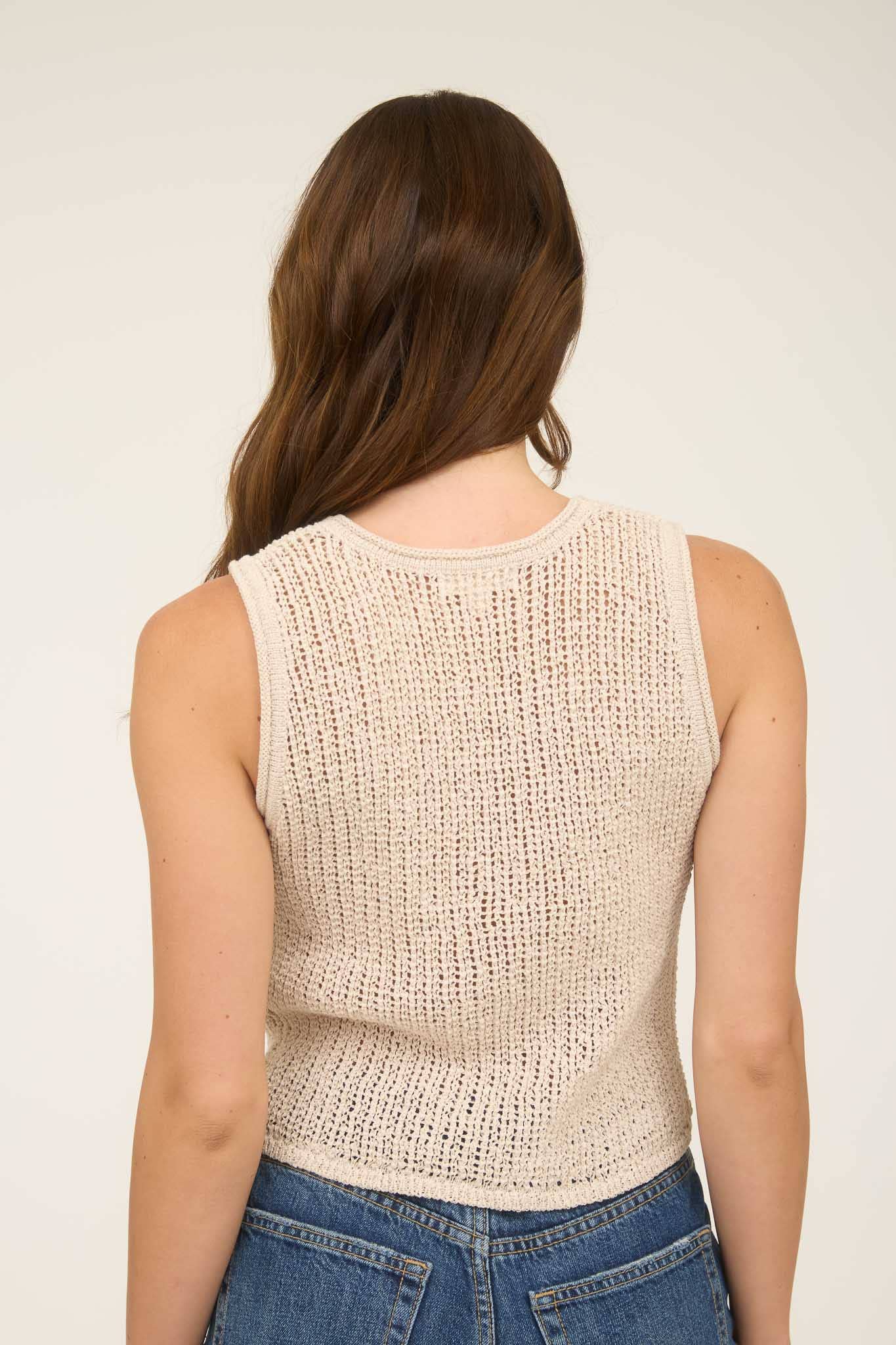 Knit vest