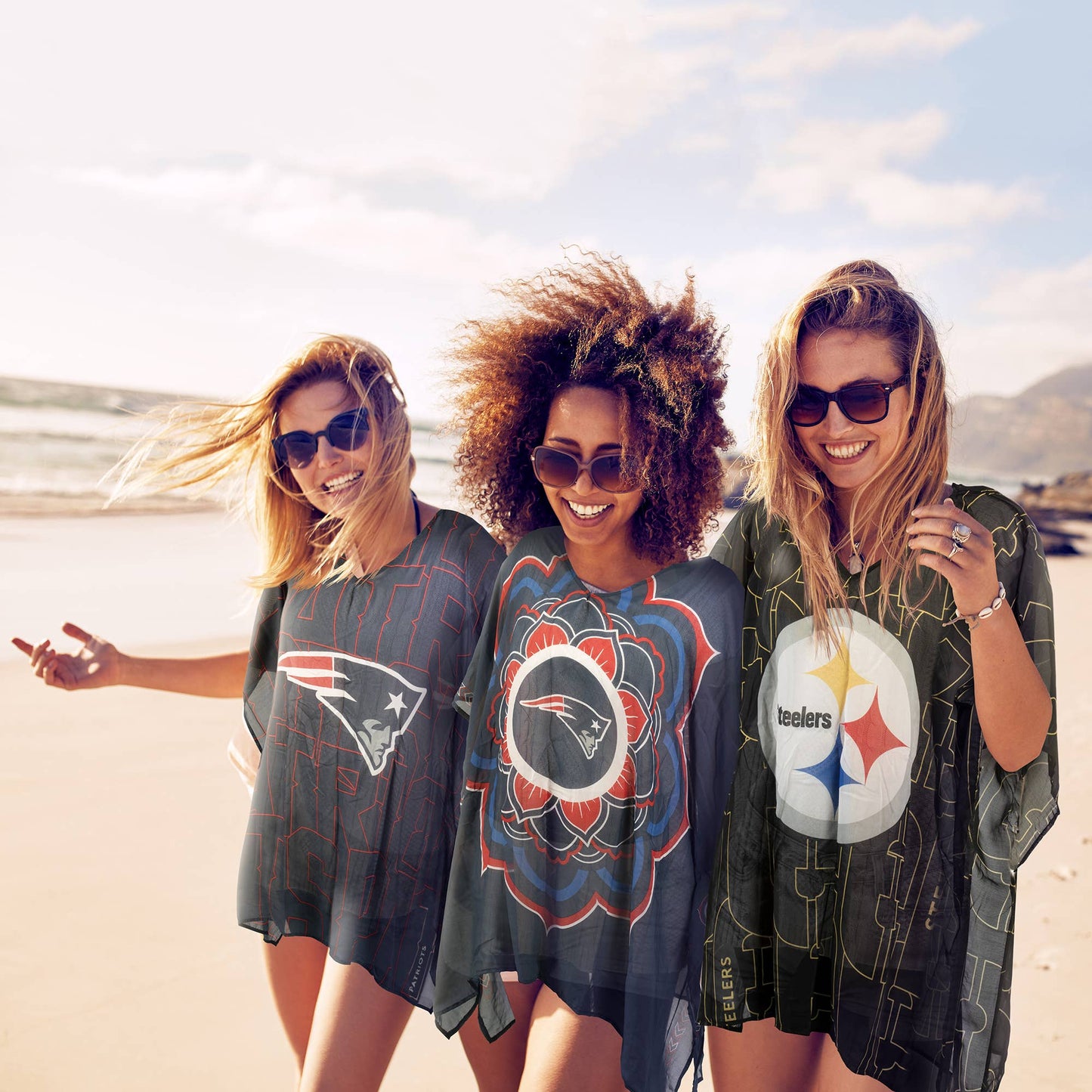 NFL Buffalo Bills Caftan Flower