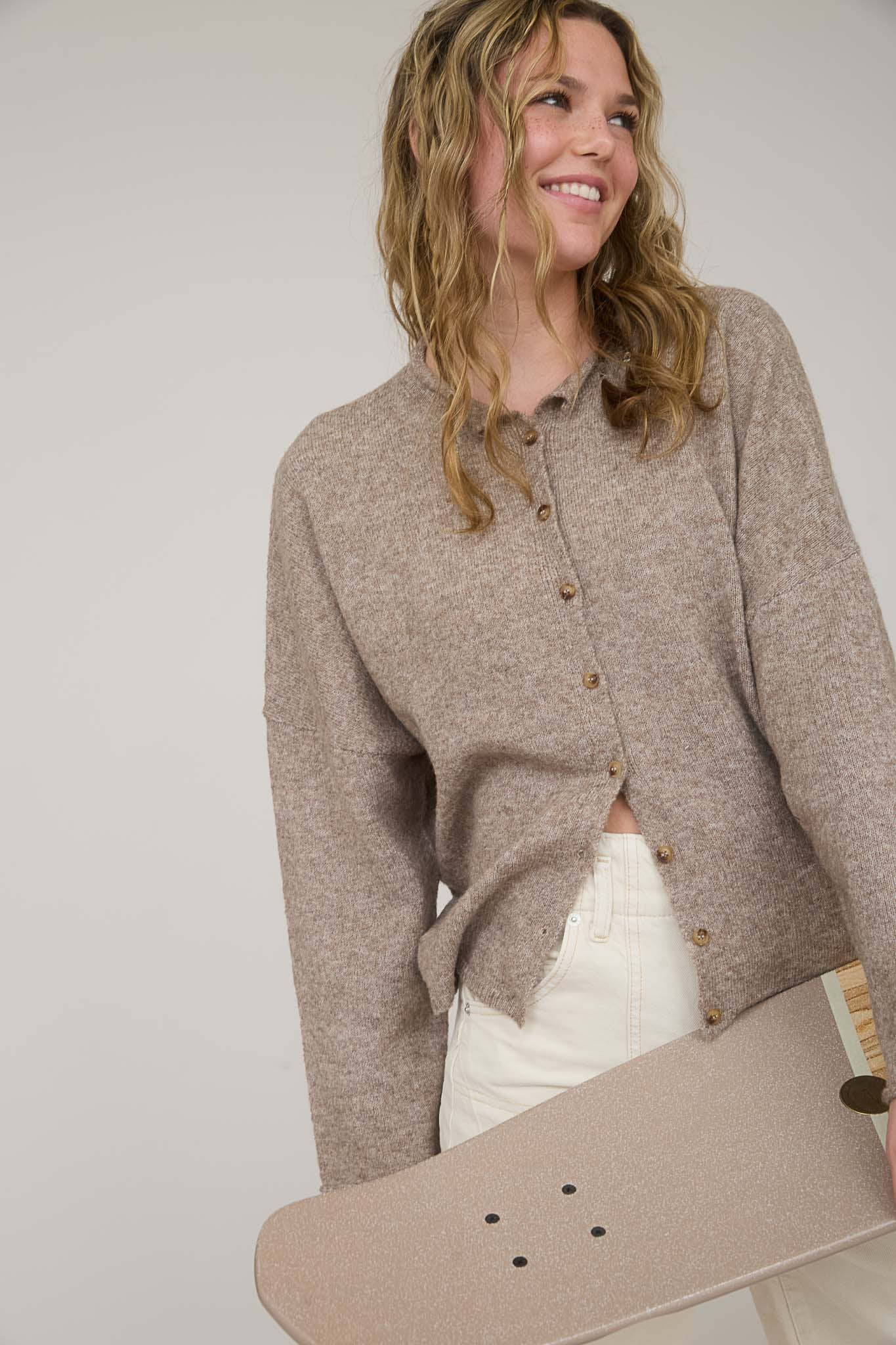 Early season cardigan