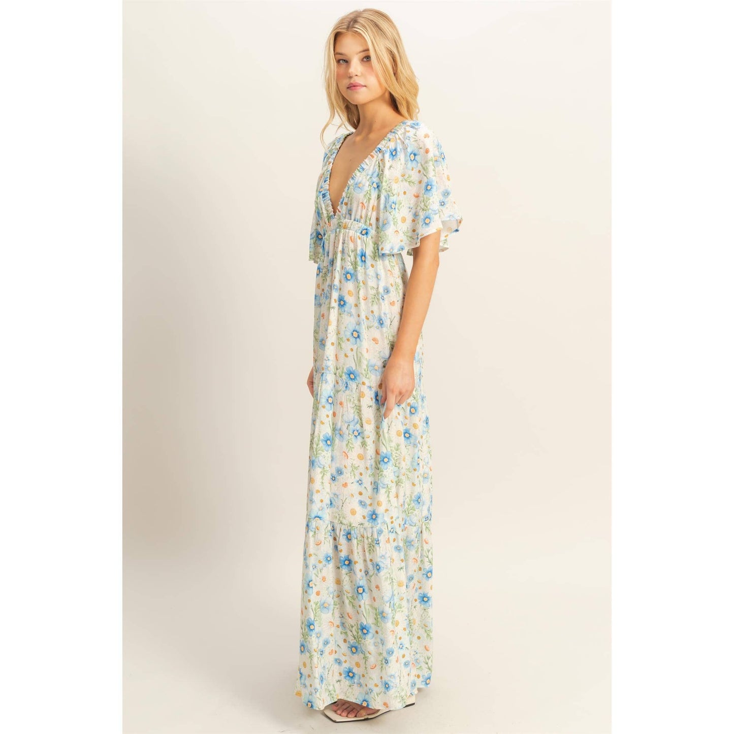 Wild Bloom Maxi dress