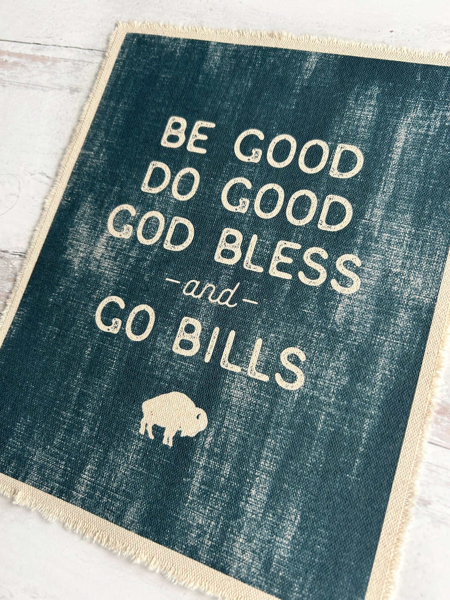 Go Bills Josh Allen Quote Buffalo Canvas Art Print, 8x10
