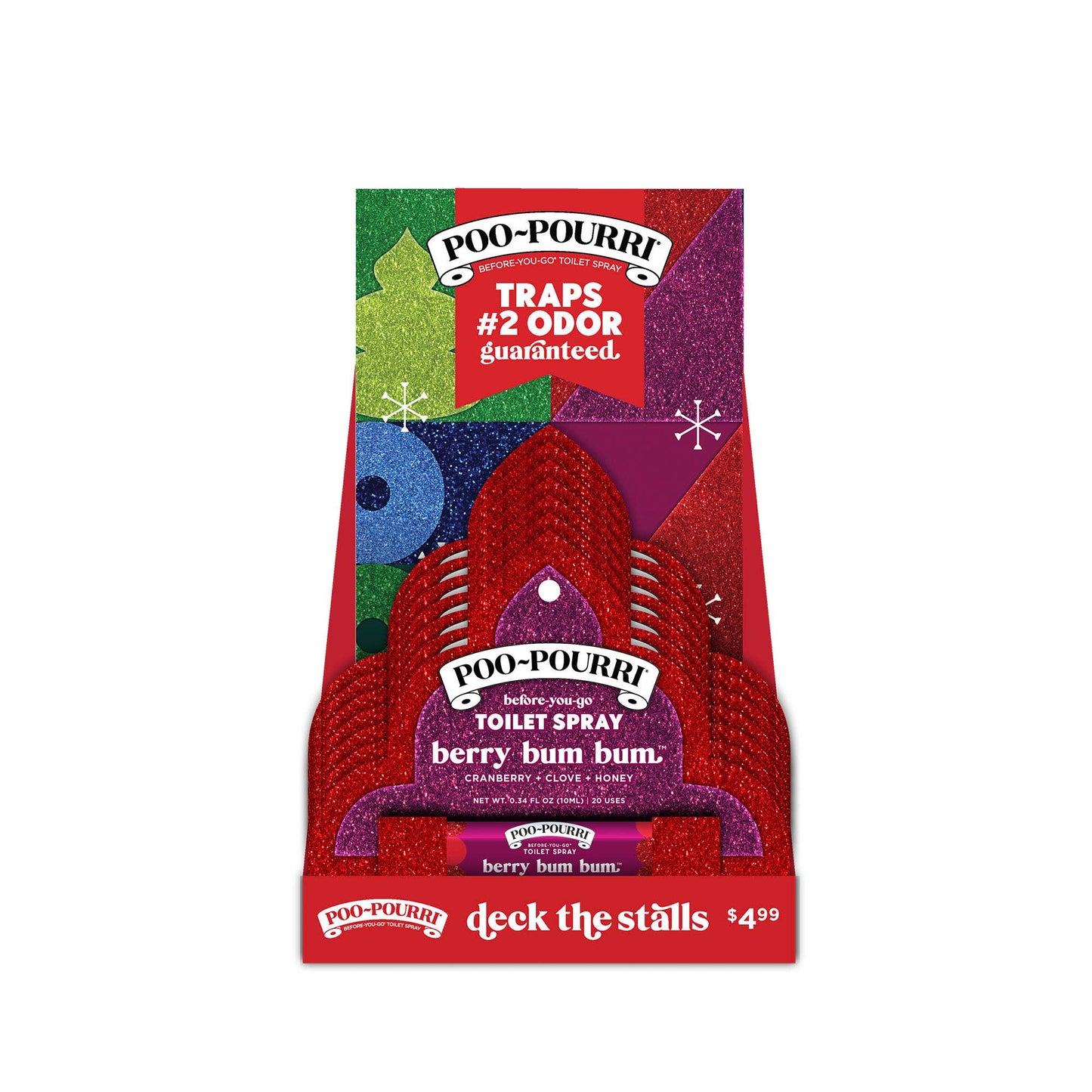 Holiday Berry Bum Bum Bow and Go