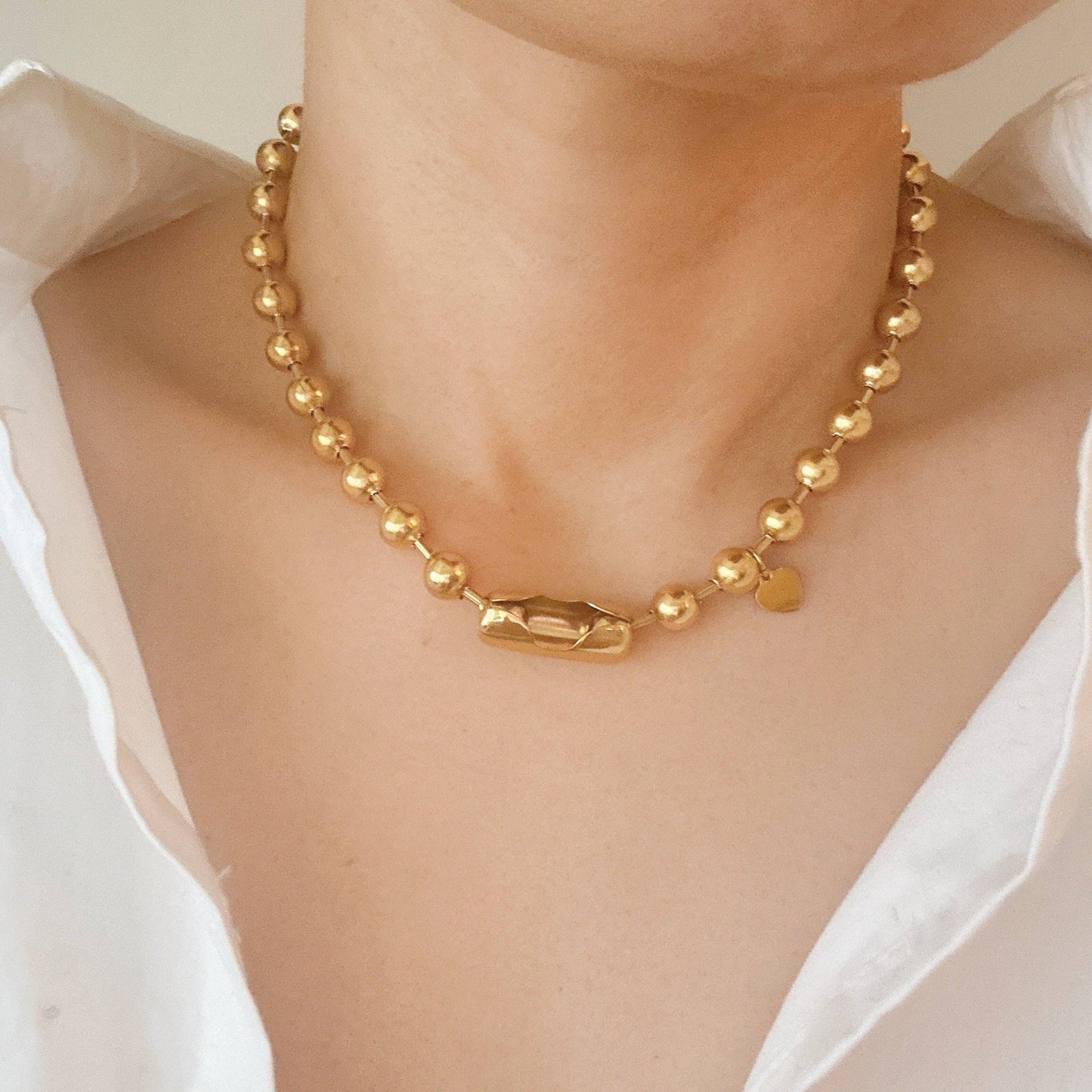 Forever Keeper Ball Chain Necklace