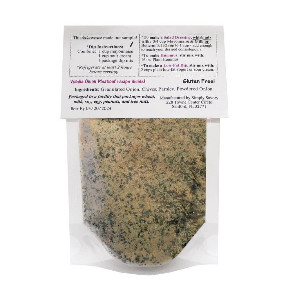 Vidalia Onion Dip Mix