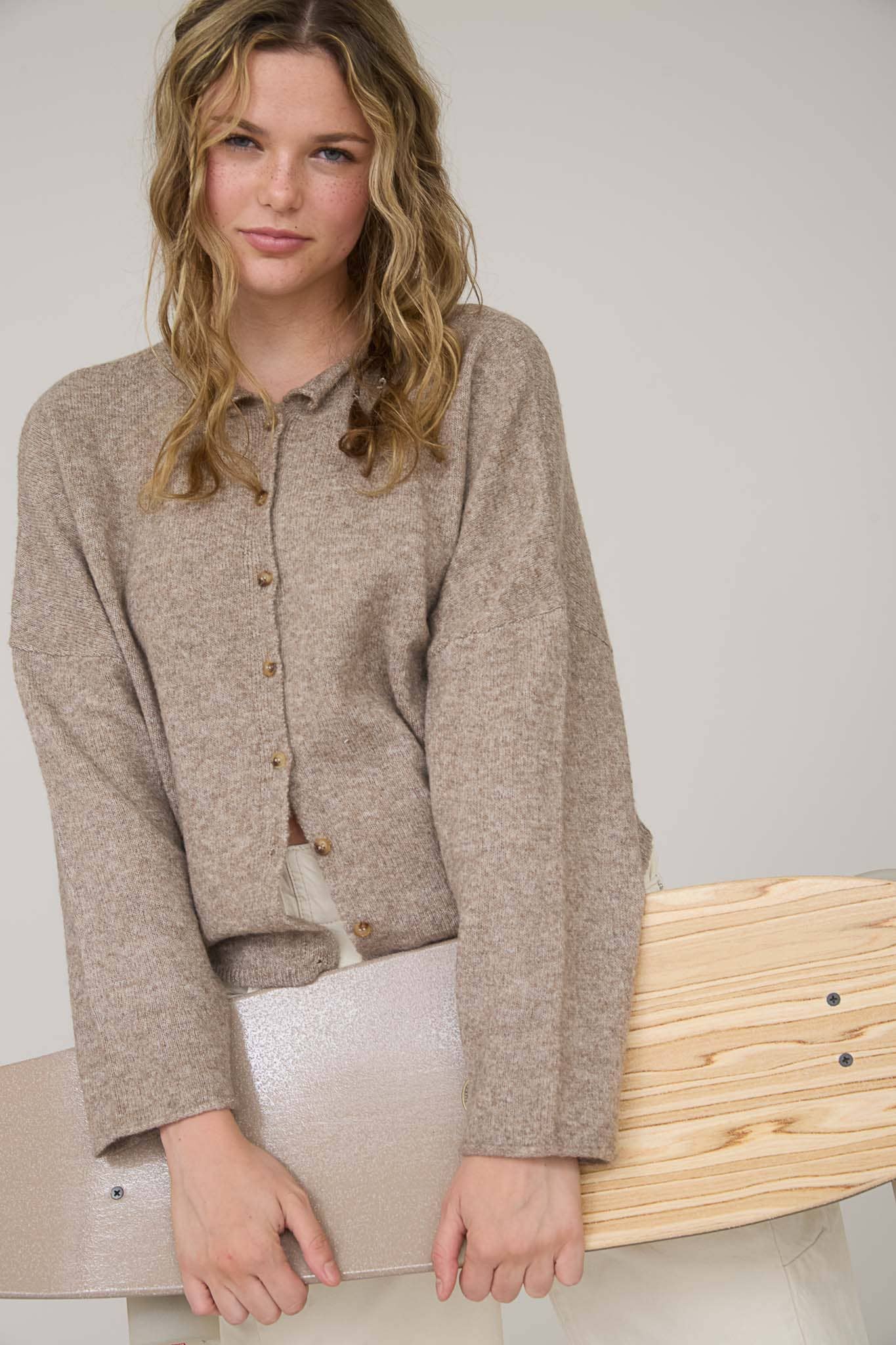 Early season cardigan