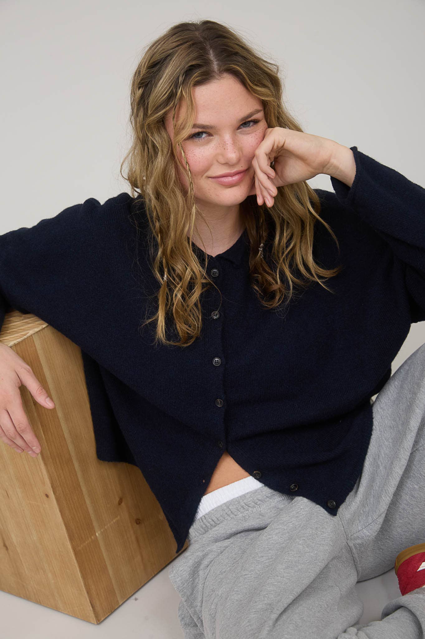 Early season cardigan