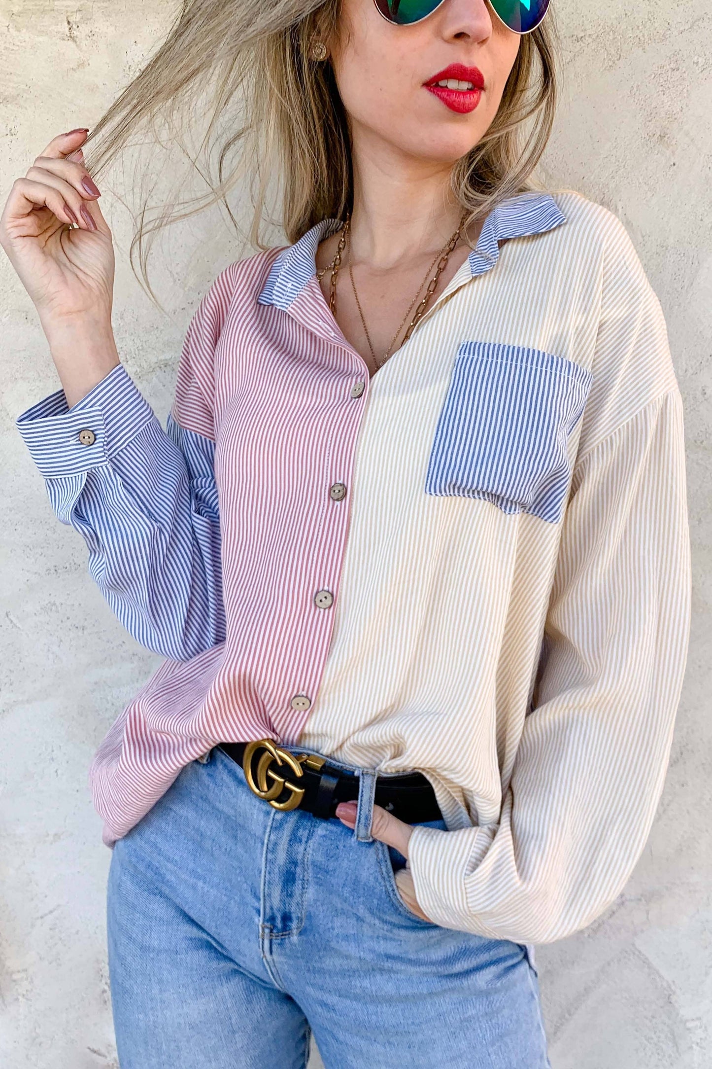Spring Button down