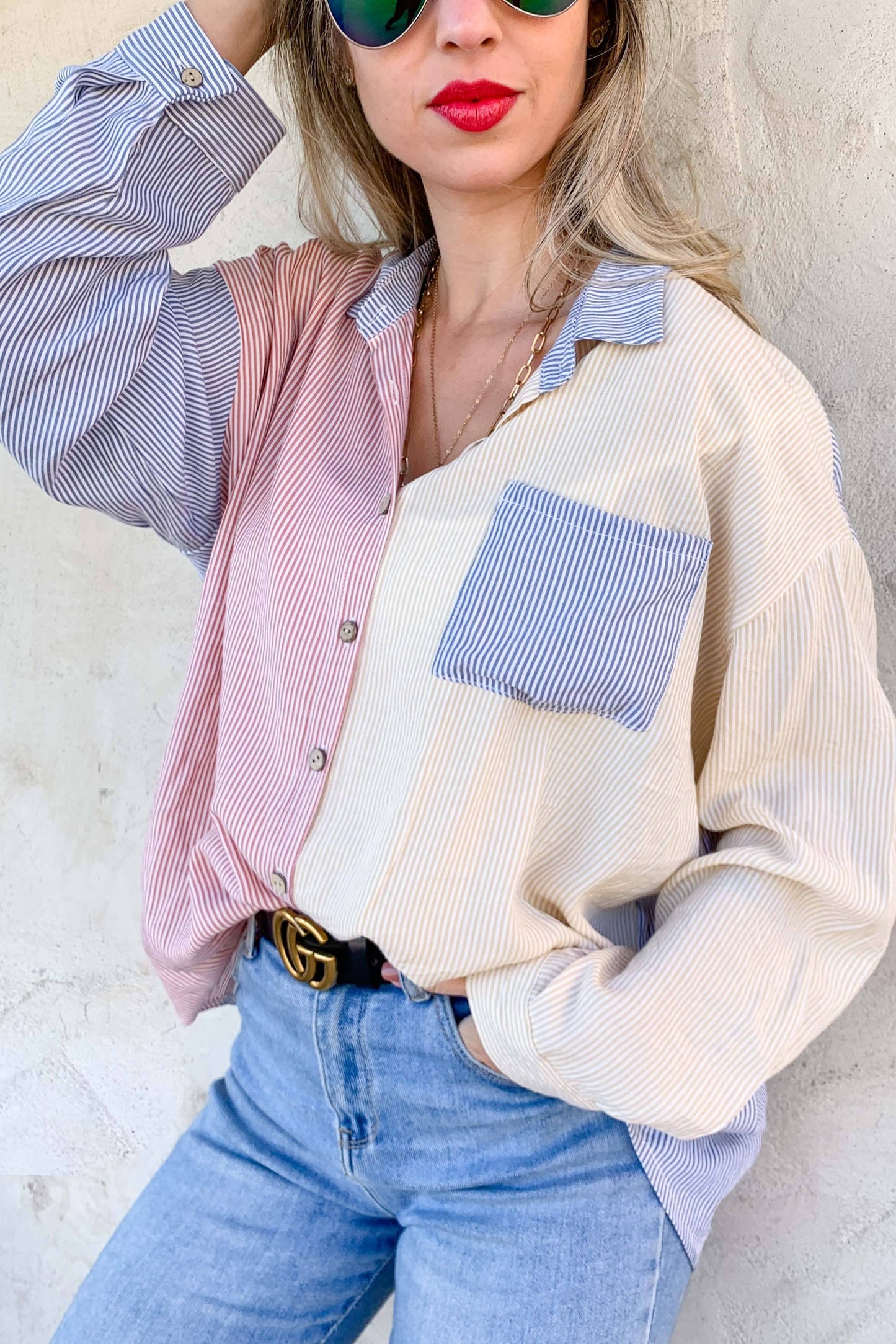 Spring Button down