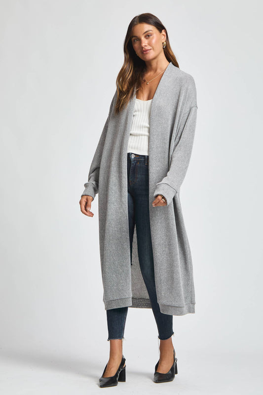 Relaxed Long Cardigan