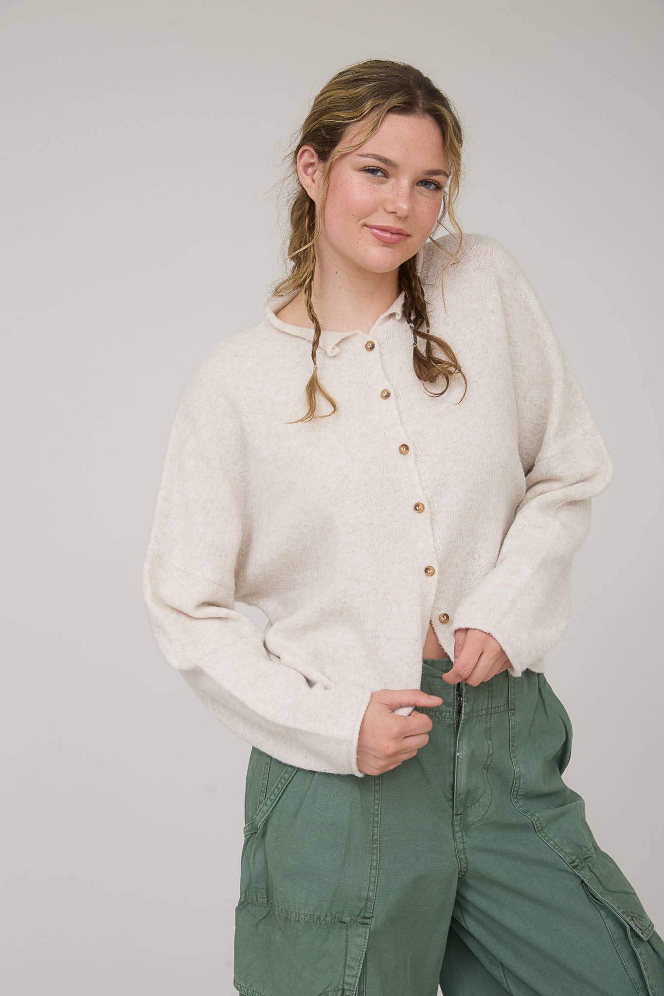 Early season cardigan