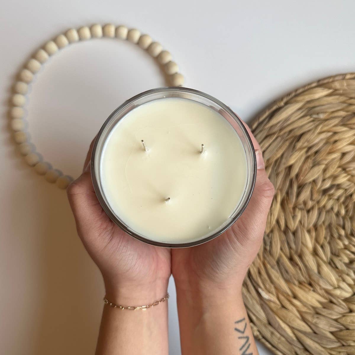 "Fresh Outta Fucks" 3-Wick Soy Candle - Juniper Berry - 14oz