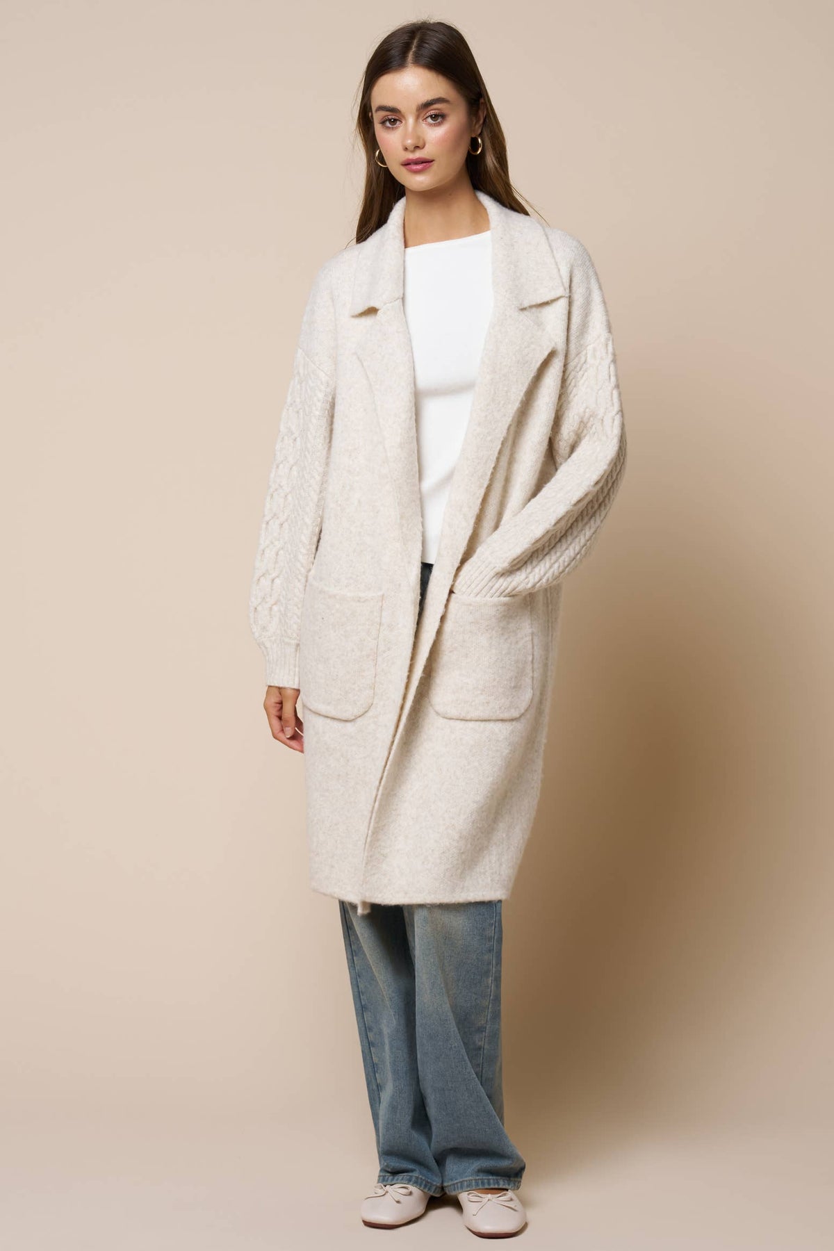 Cable Sleeve LonglineCoat