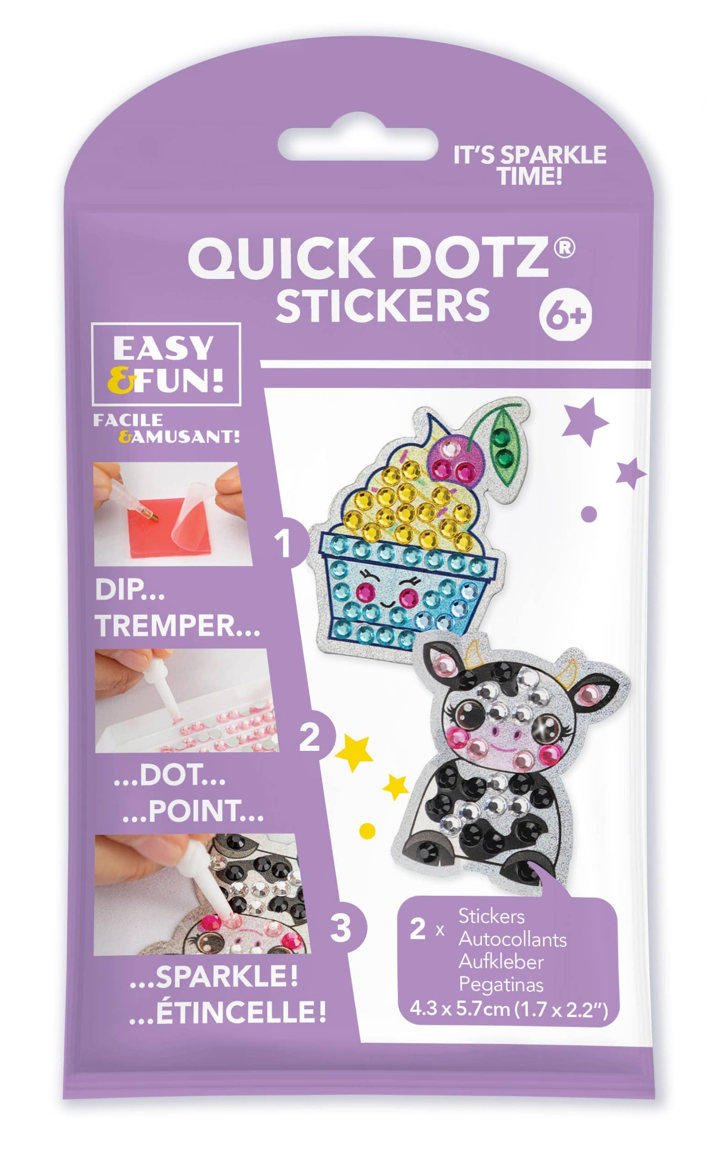 BIG DOTZ ® Cow & Ice Cream Pack