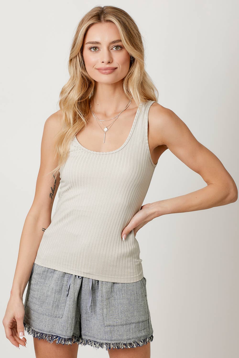 Ribbed Tank Top