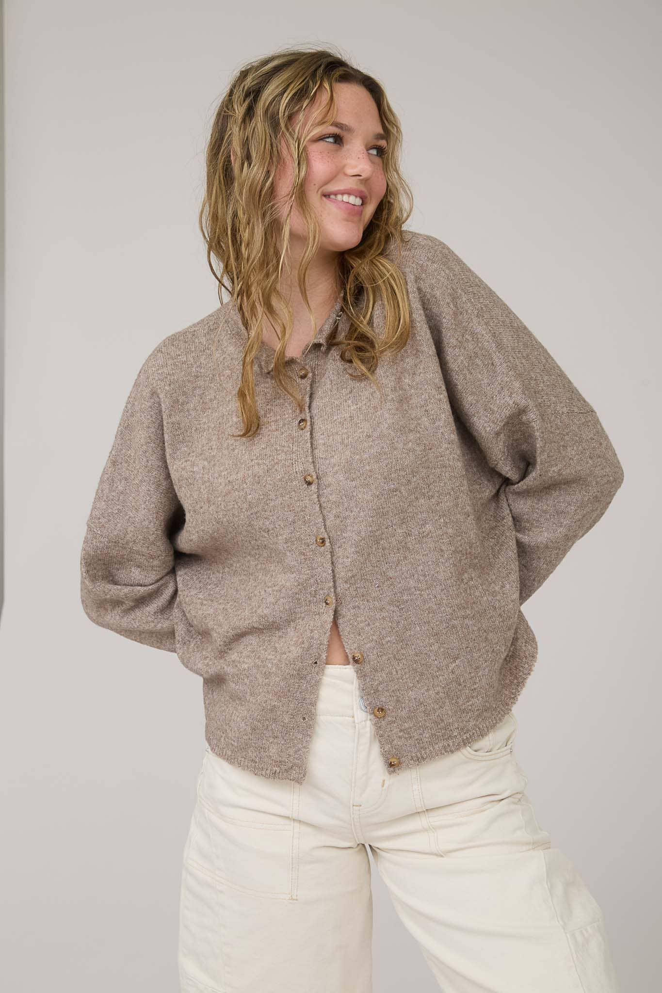 Early season cardigan