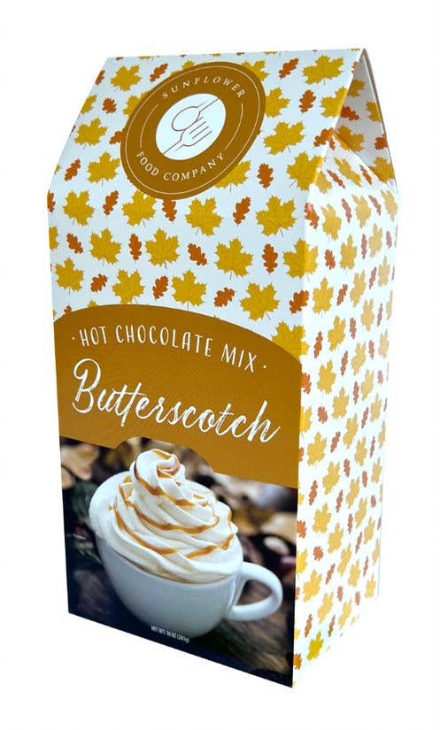 Butterscotch Hot Cocoa Mix in Printed Boxes