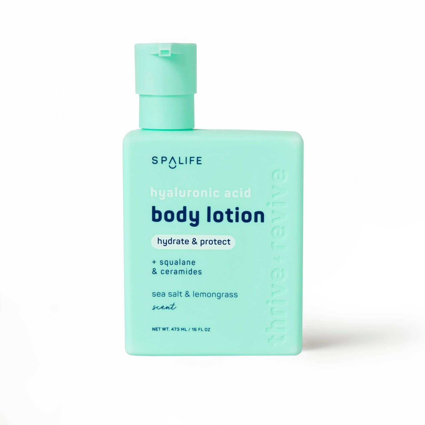Hyaluronic Acid Body Lotion with Sea Salt & Lemongrass Scent
