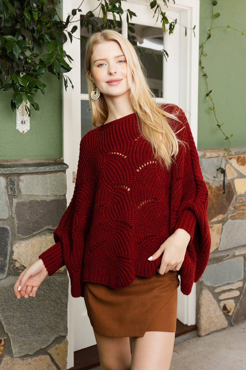 city stroll poncho