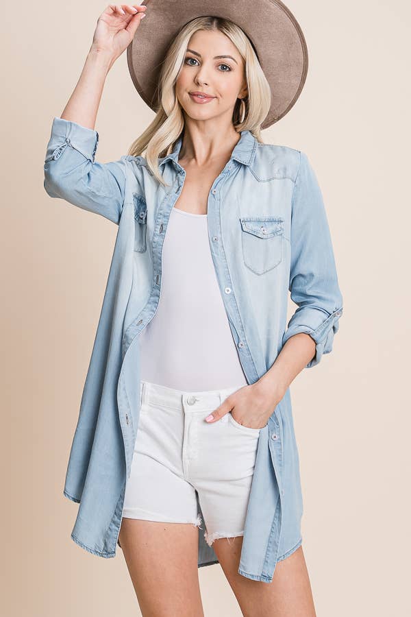 Dina shirt dress