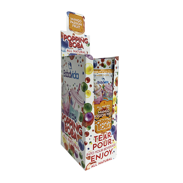 BobaVida Popping Boba -Mango Passion Fruit