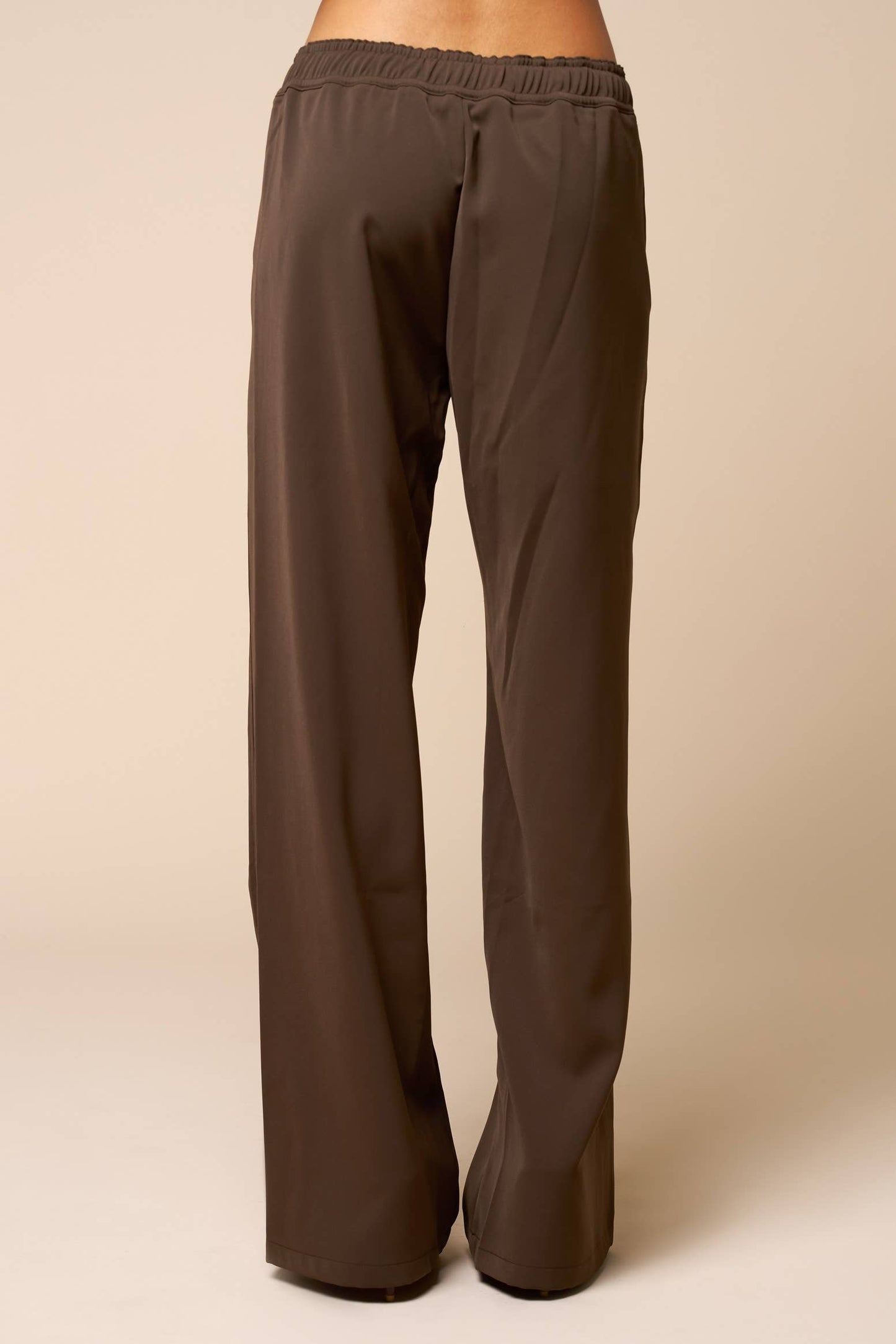 Wide Leg Draw String Pants With Pockets