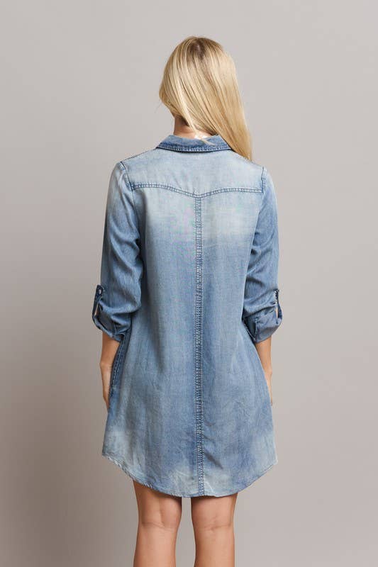 Dina shirt dress
