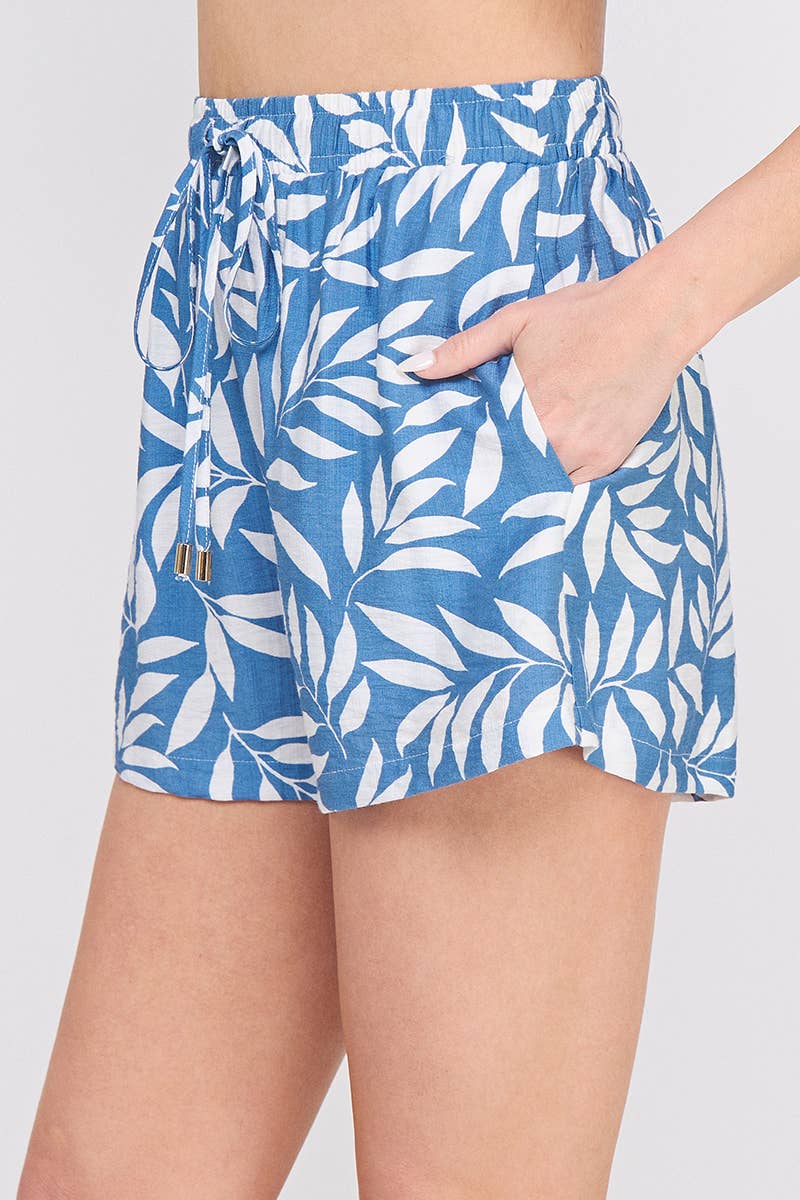 Printed Woven Tie Short