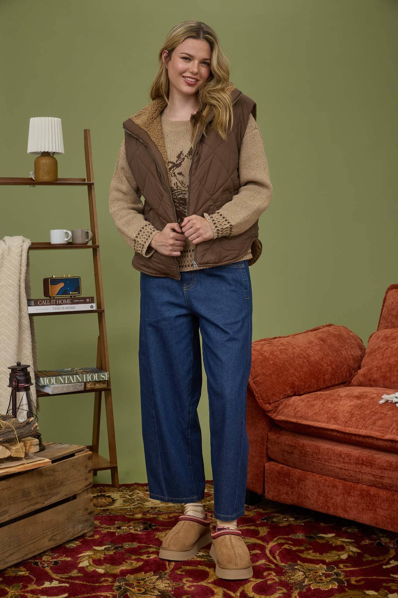 Fawn vest