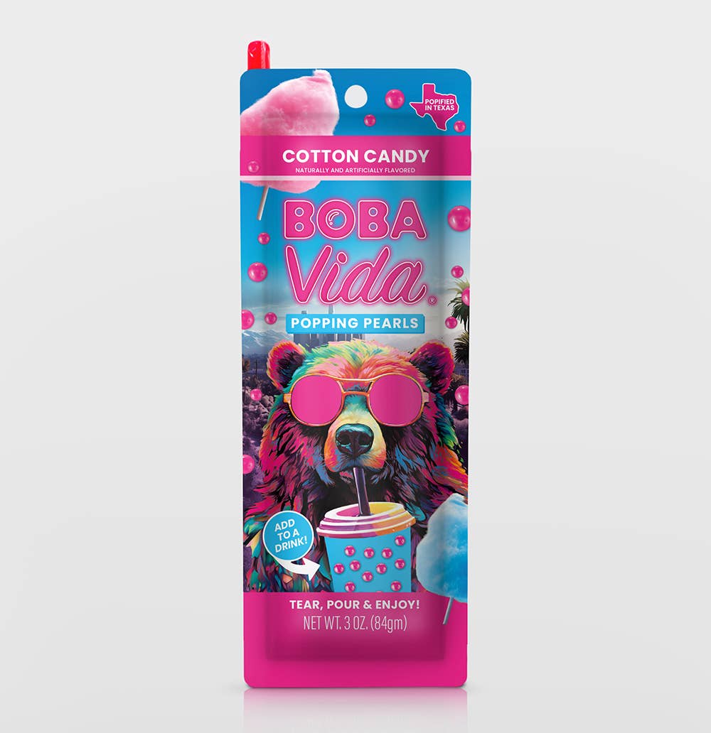 BobaVida Popping Boba -Super Cotton Candy,