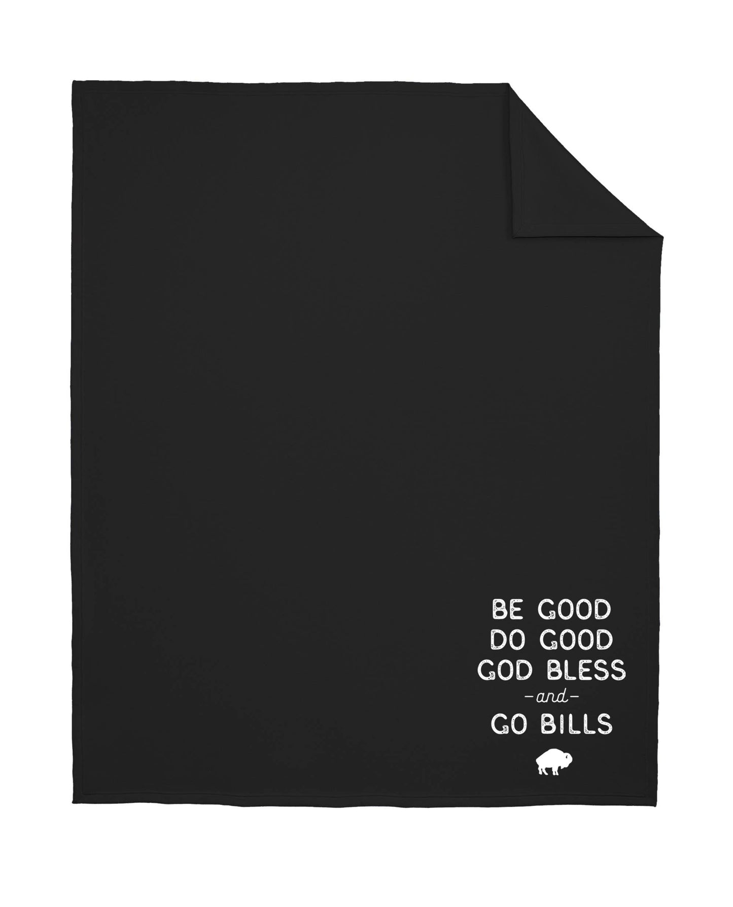 Buffalo Bills Throw Blanket Be Good Go Bills Stadium Blanket