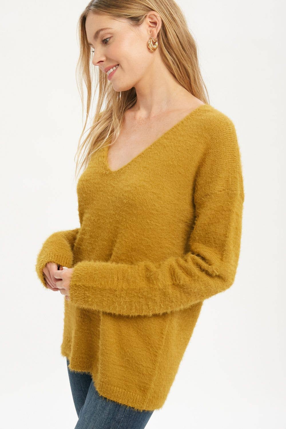 19600 Soft V-Neck Sweater