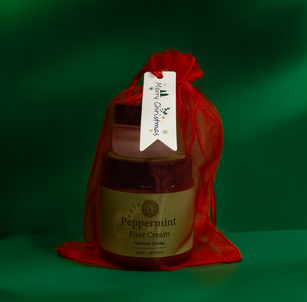 Peppermint Foot Cream & Lip Mask | Stocking Stuffer