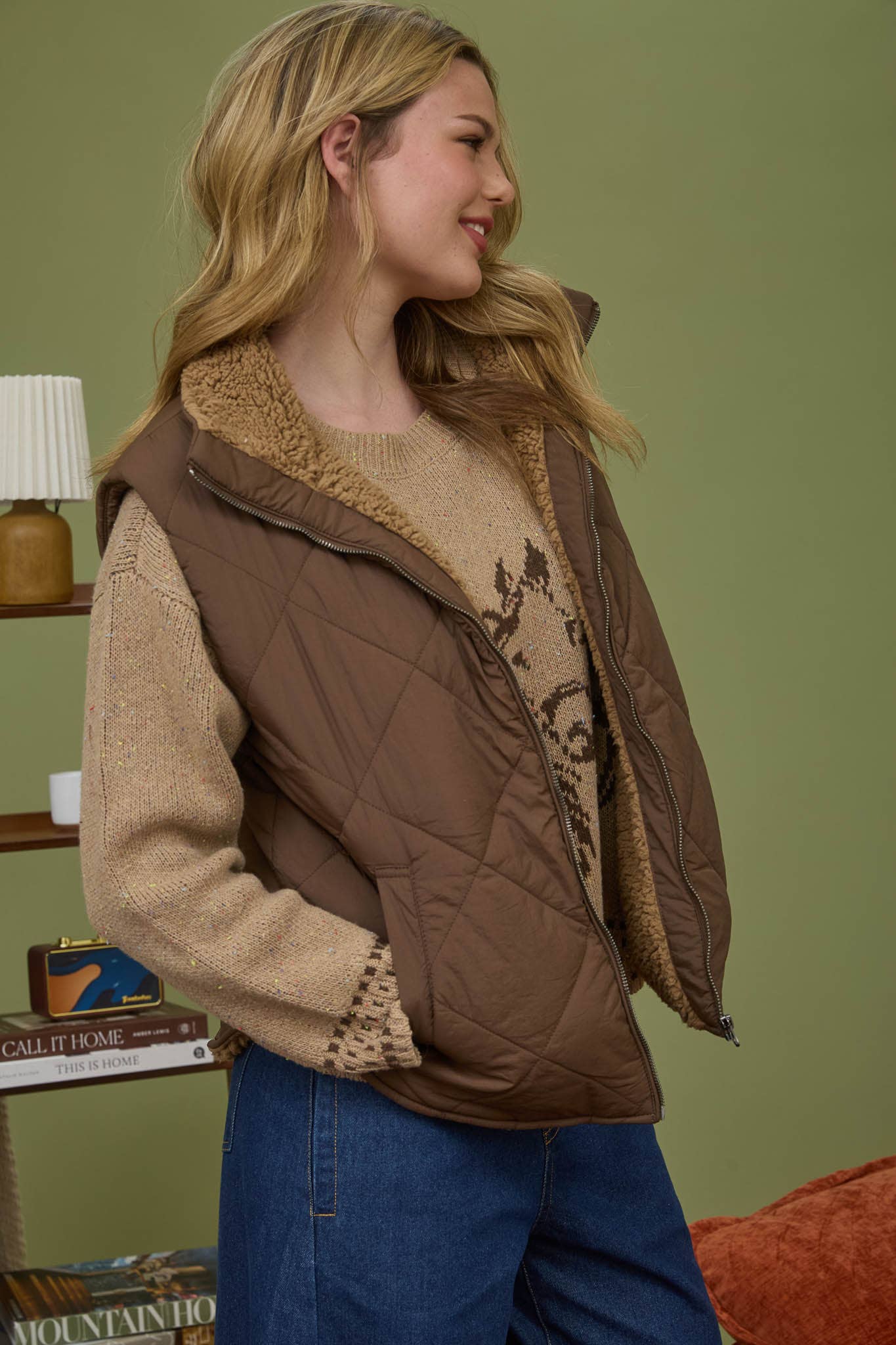 Fawn vest