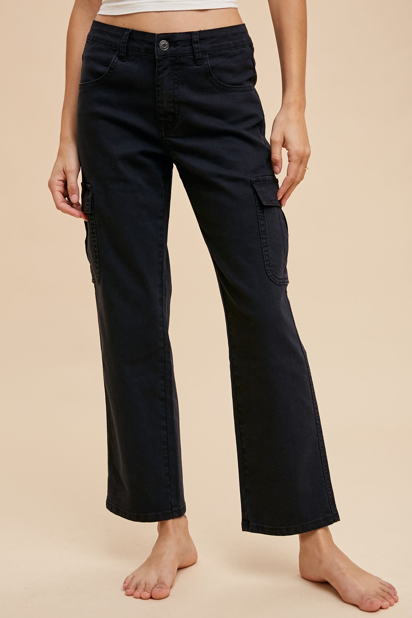 Cargo Black Denim