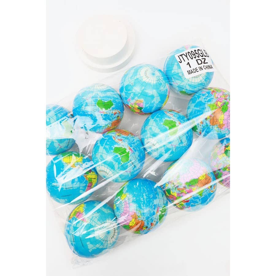 Globe Squeeze Balls