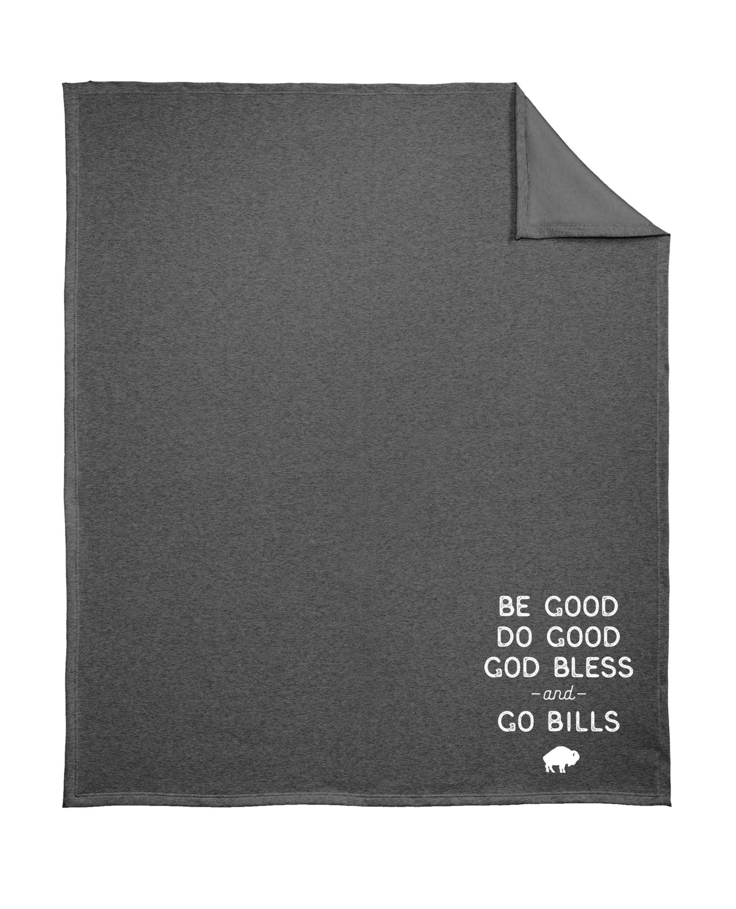 Buffalo Bills Throw Blanket Be Good Go Bills Stadium Blanket