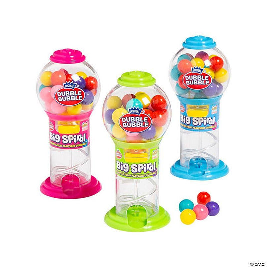 Kidsmania Dubble Bubble Big Spiral Gumball Machines,