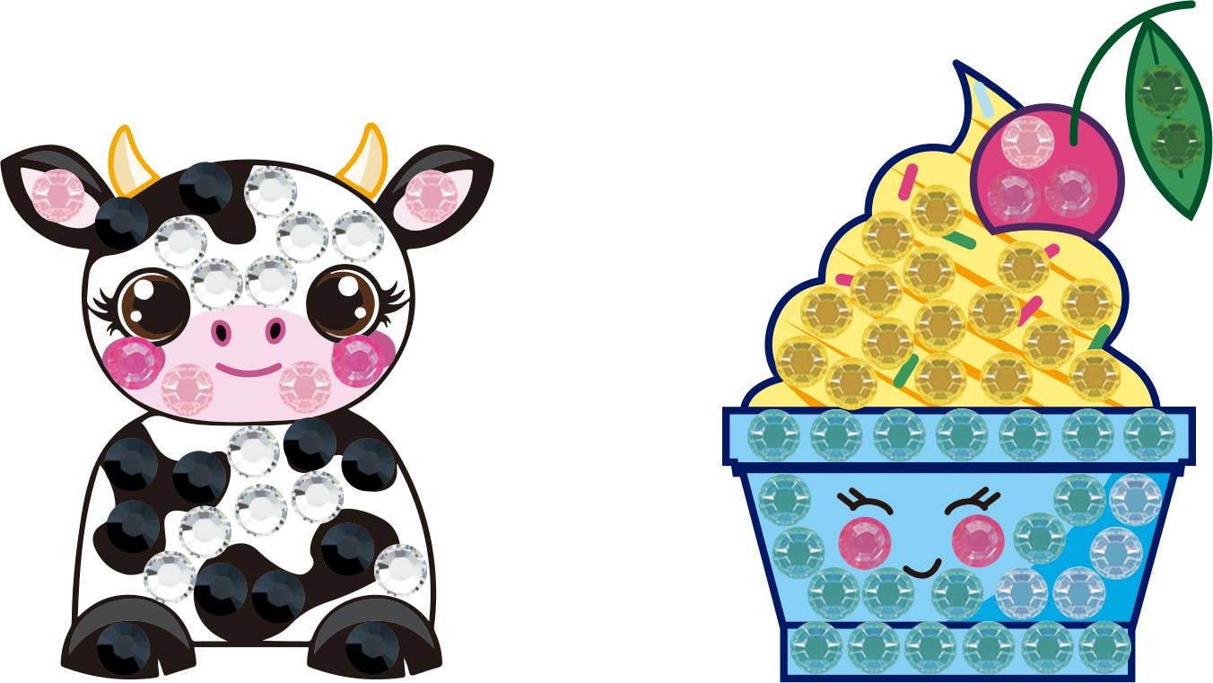 BIG DOTZ ® Cow & Ice Cream Pack