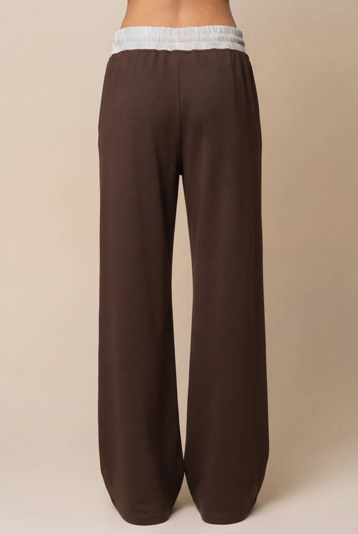 Color Block Straight Leg pants