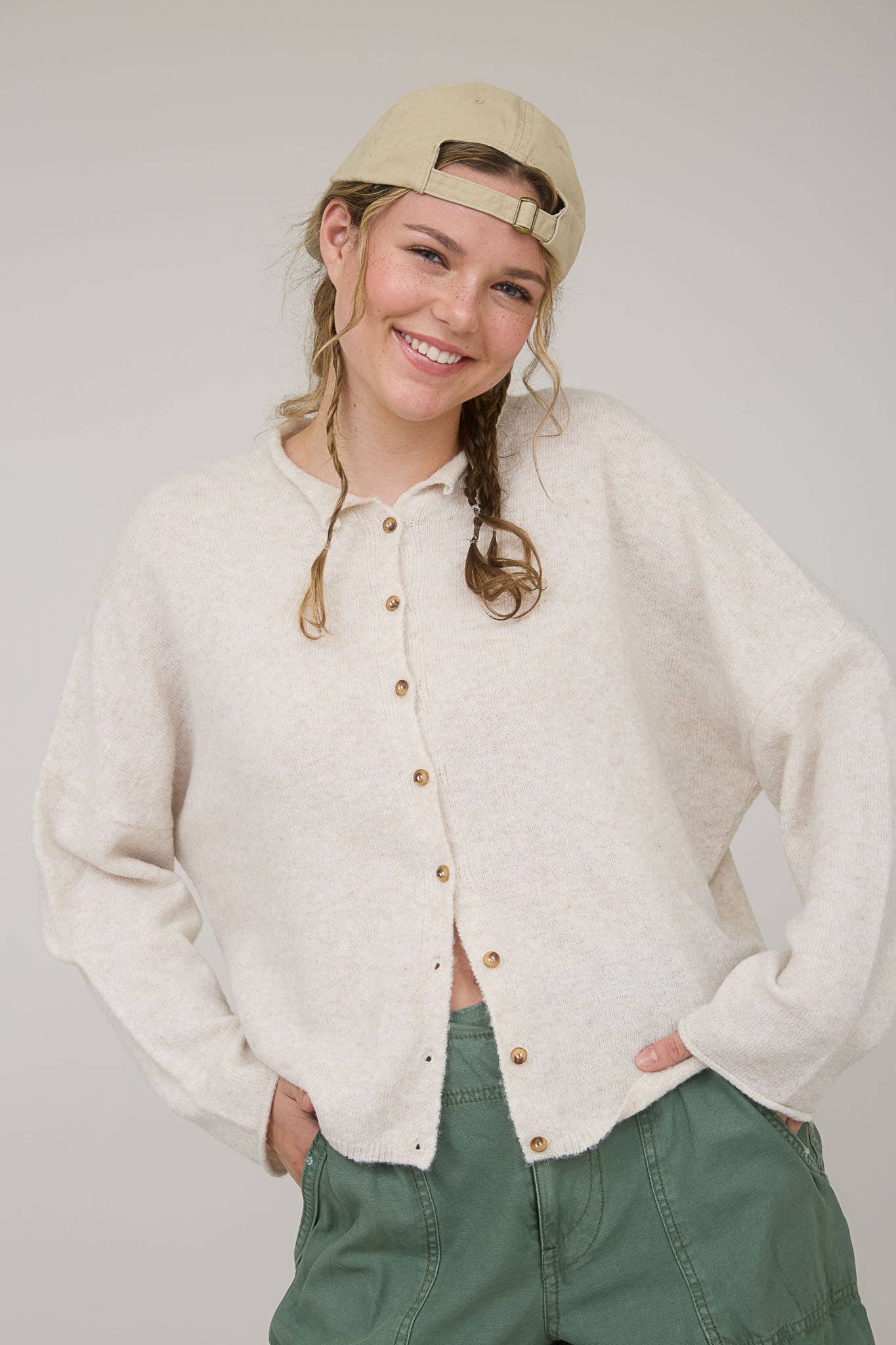 Early season cardigan