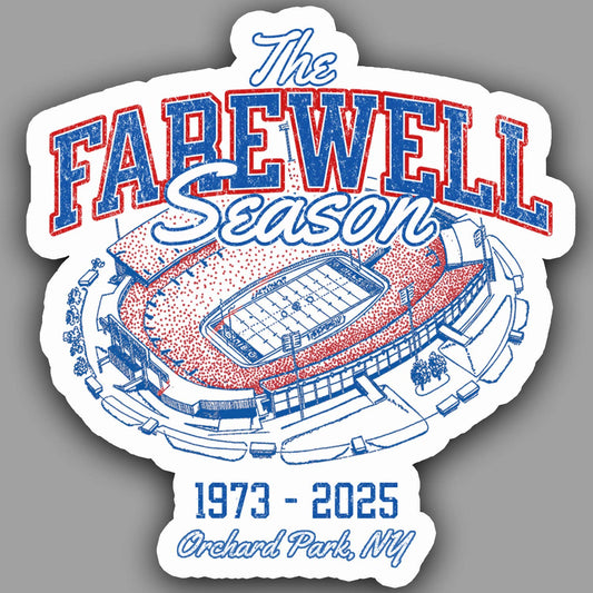 "The Farewell Season" 3.5in sticker!