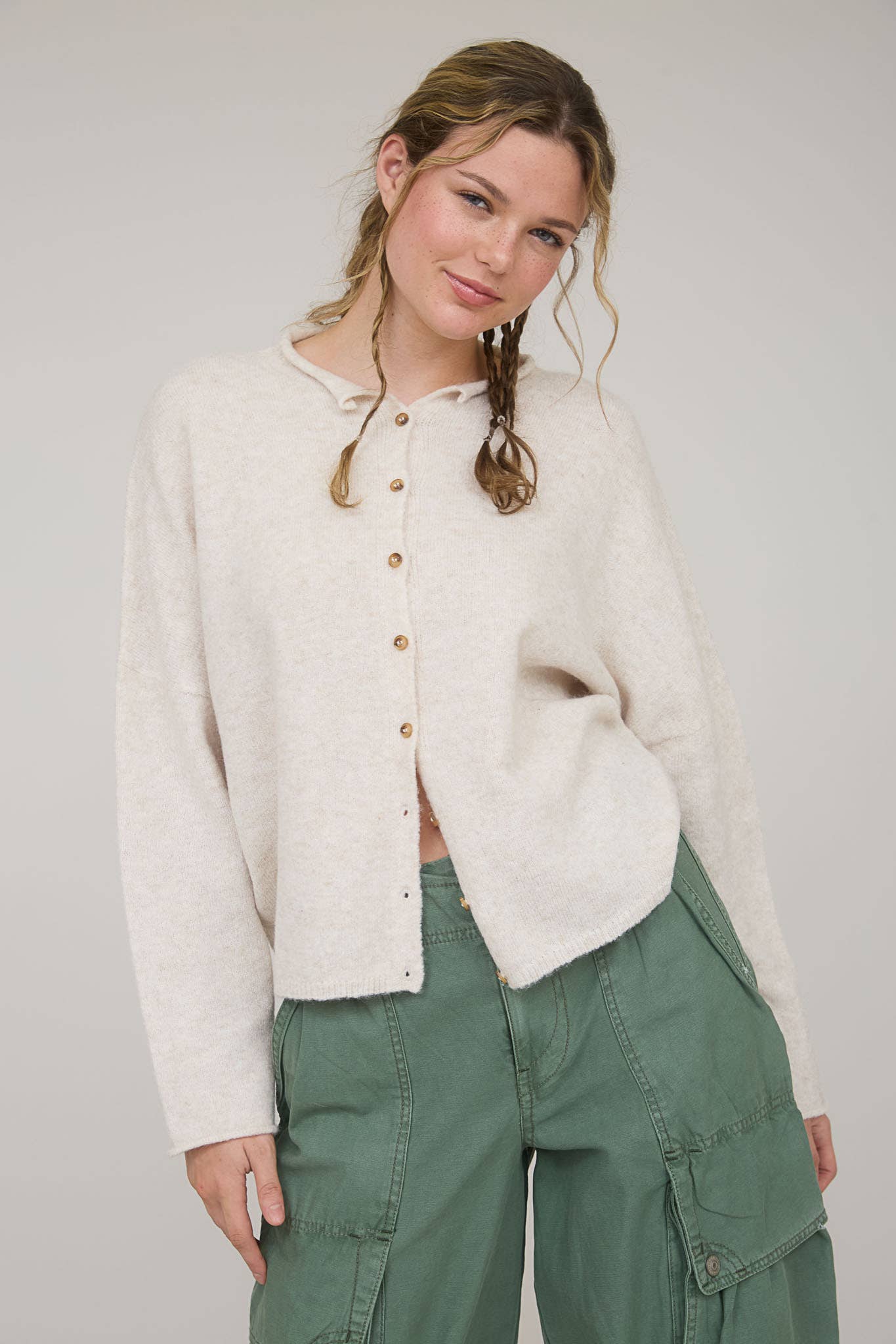Early season cardigan