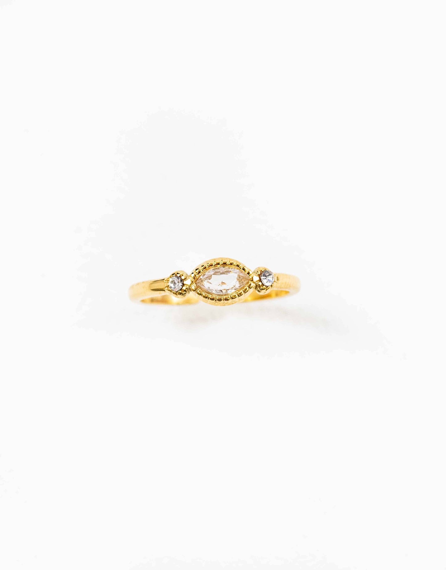 Rene Marquise Adjustable Ring