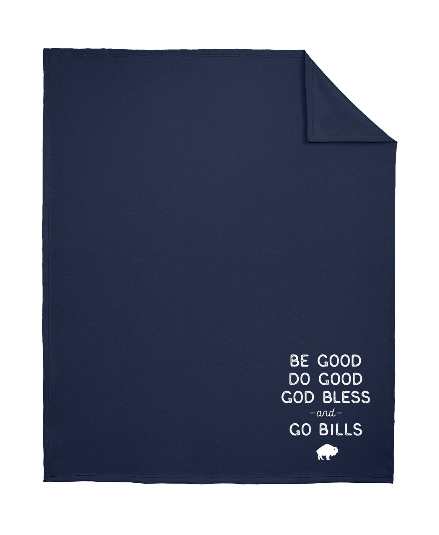Buffalo Bills Throw Blanket Be Good Go Bills Stadium Blanket
