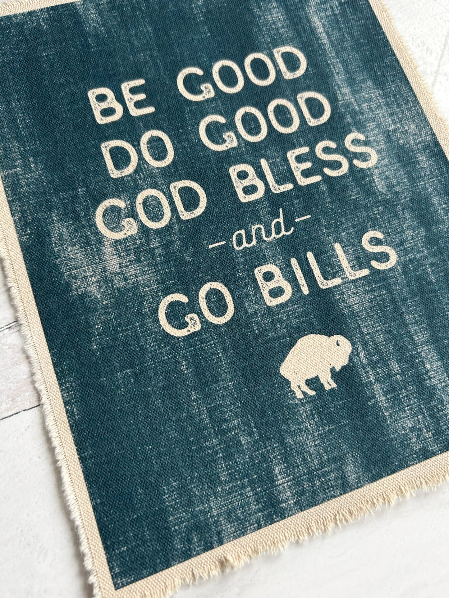Go Bills Josh Allen Quote Buffalo Canvas Art Print, 8x10