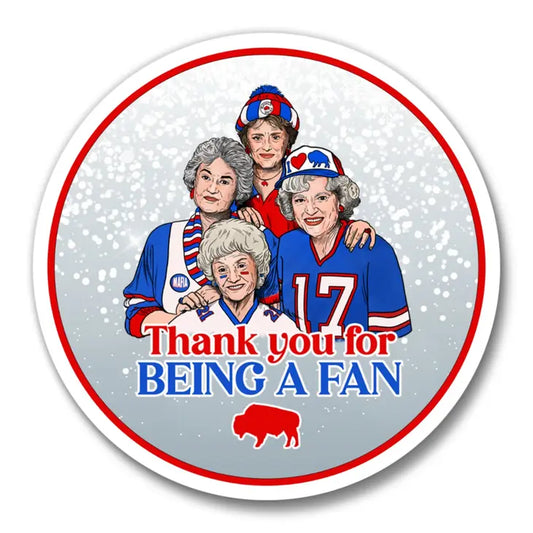 Thank you for being a fan ornament