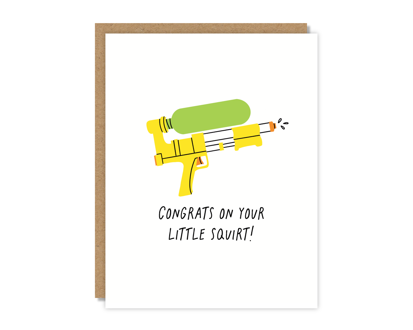 Congrats on Your Little Squirt Card