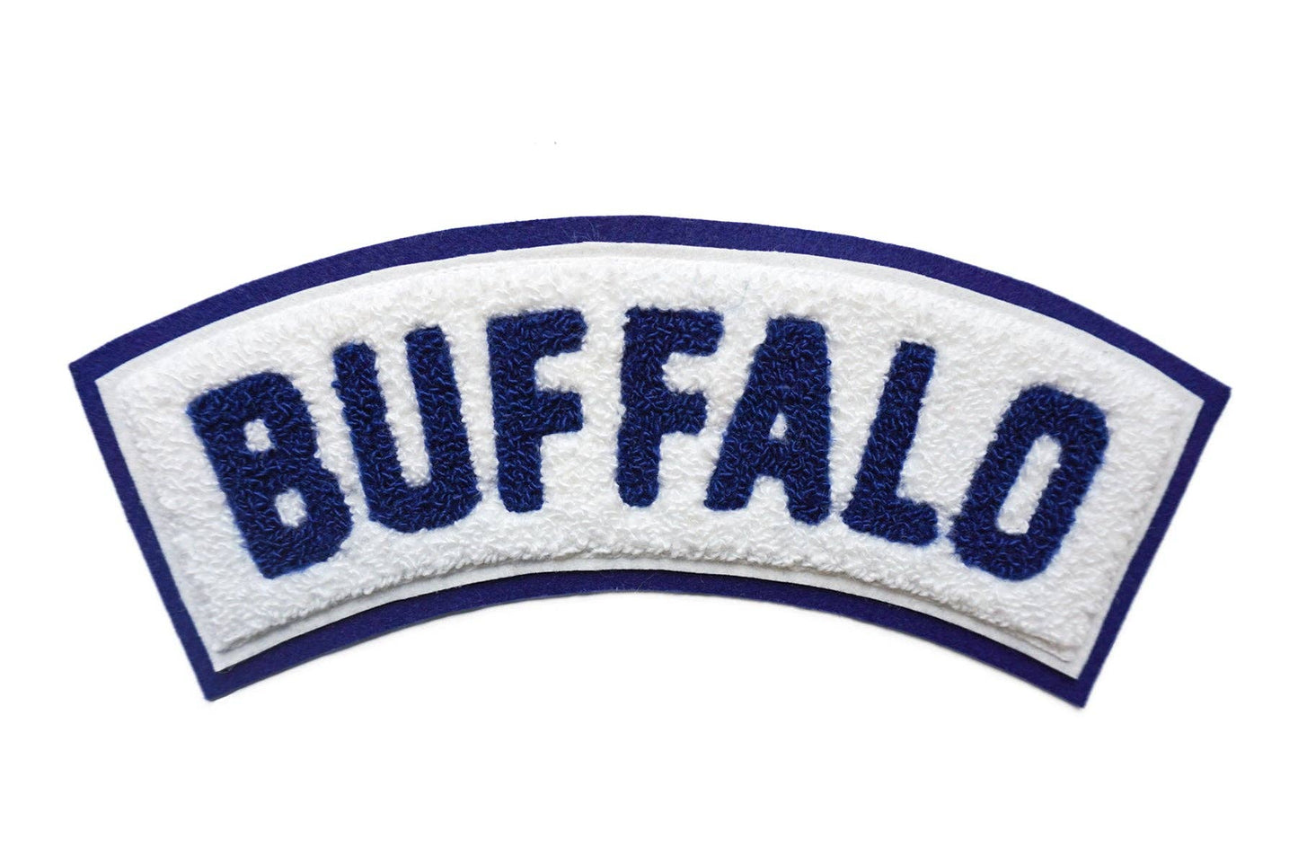 Buffalo Rocker Chenille Patch
