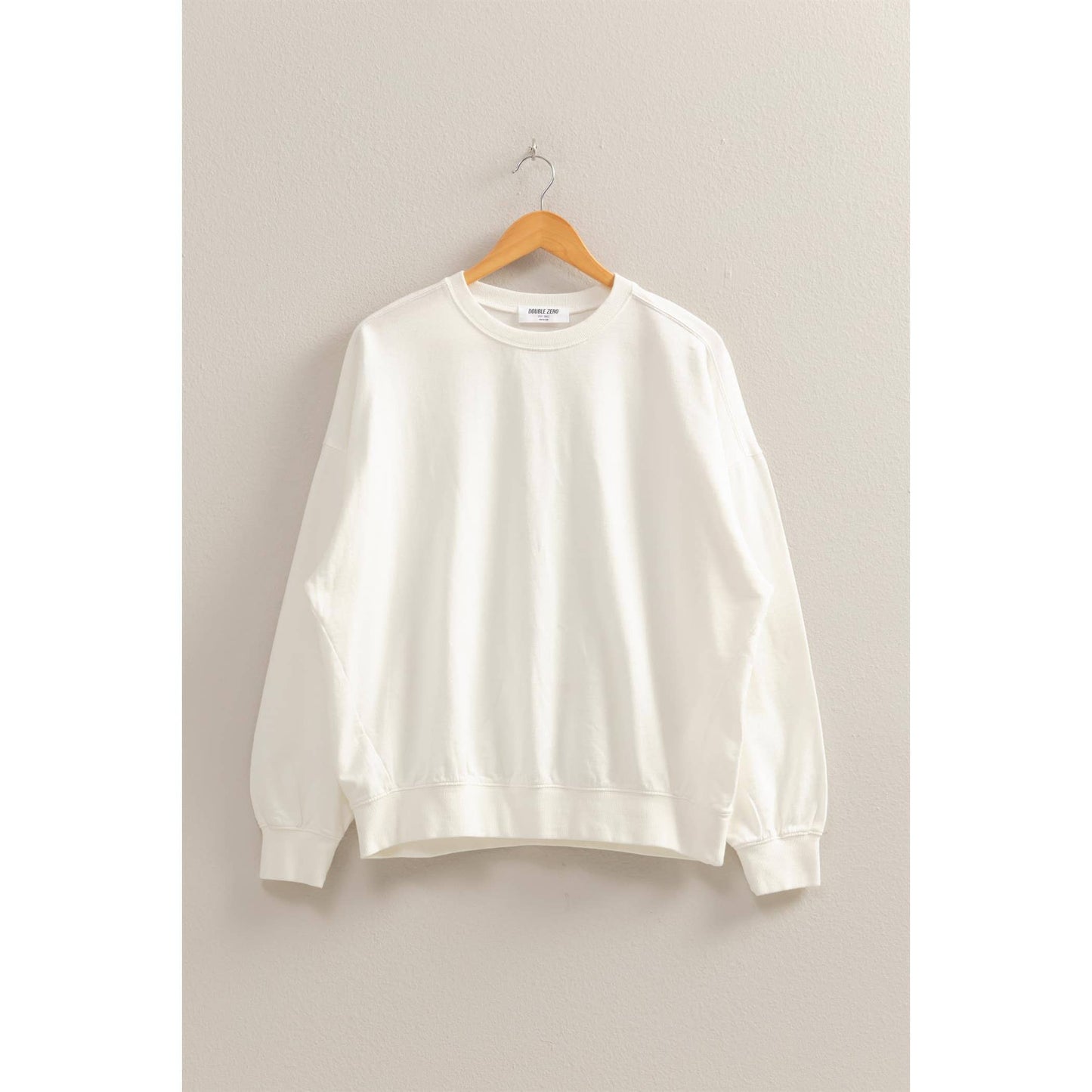 Warm Long Sleeve French Terry Sweatshirt