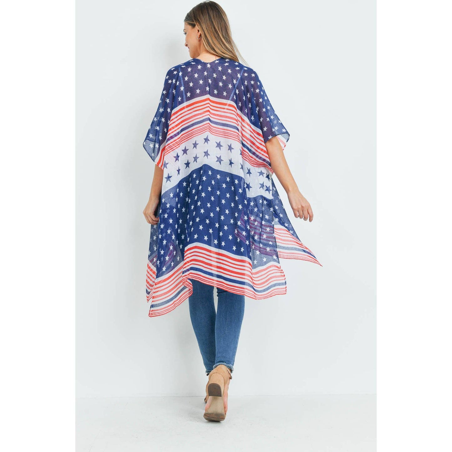 American flag kimono